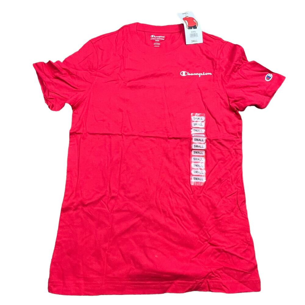 Champion Men's Short Sleeve Screen Authentic Athletic Shirt Size Small Chico